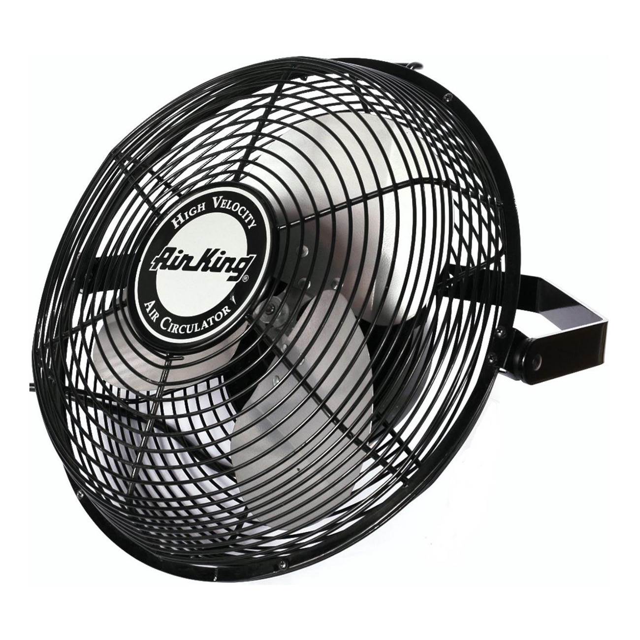 Air King 18 Inch 3-Speed Totally Enclosed Pivoting Head Multi-Mount Fan (3 Pack)