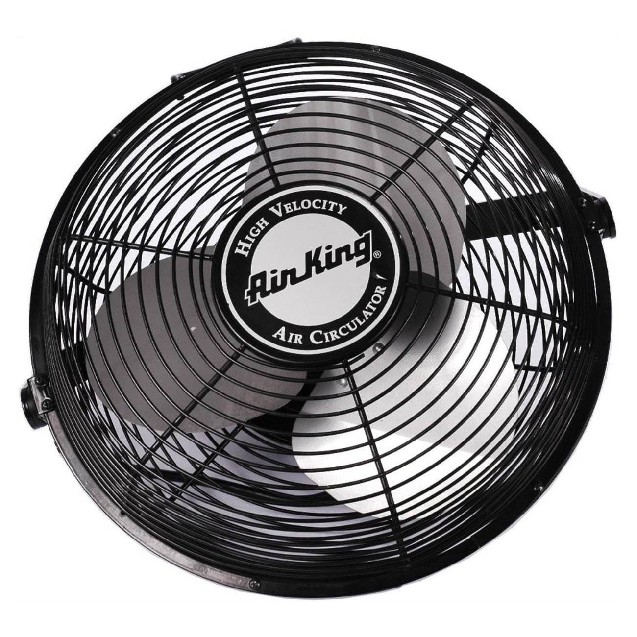 Air King 18 Inch 3-Speed Totally Enclosed Pivoting Head Multi-Mount Fan (3 Pack)