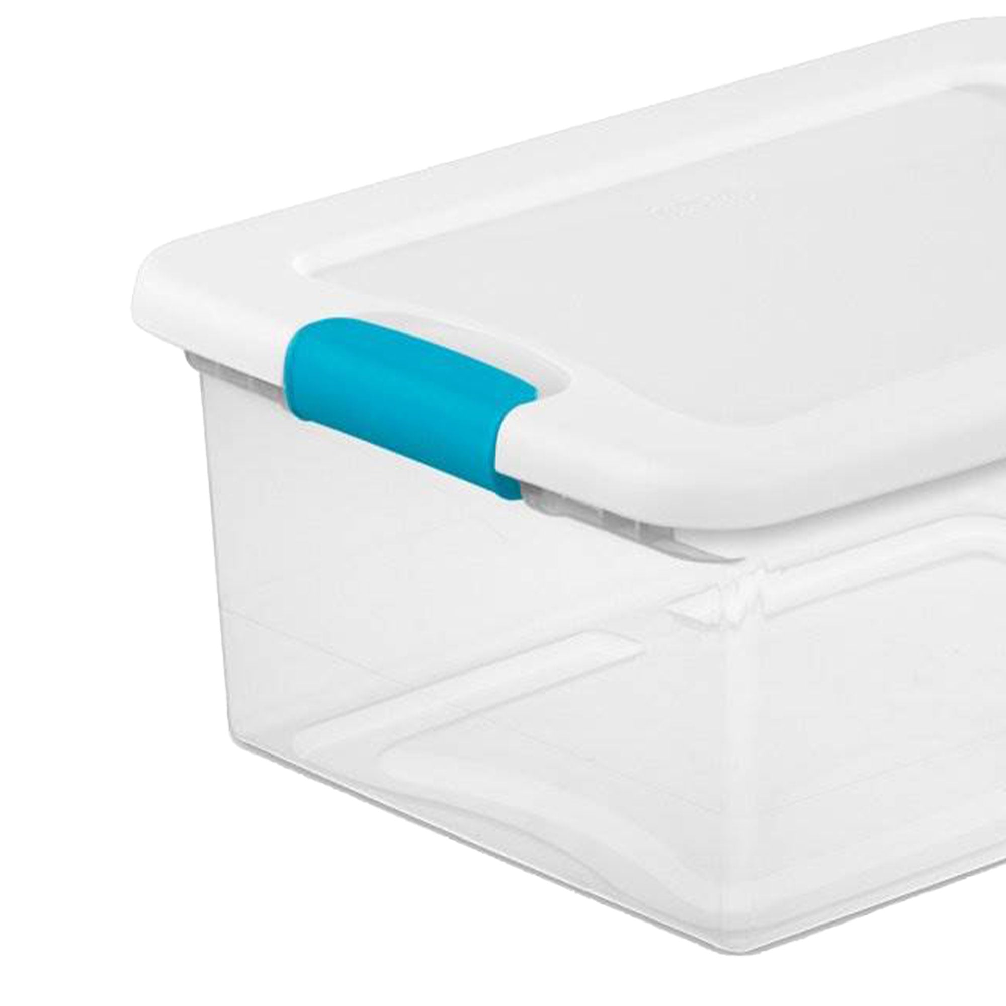 Sterilite Plastic 15 Quart Storage Box Container with Latching Lid, 108 Pack - VMInnovations