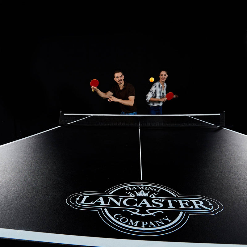 Lancaster Foldable Indoor Table Top Tennis  Set w/ Net & Post