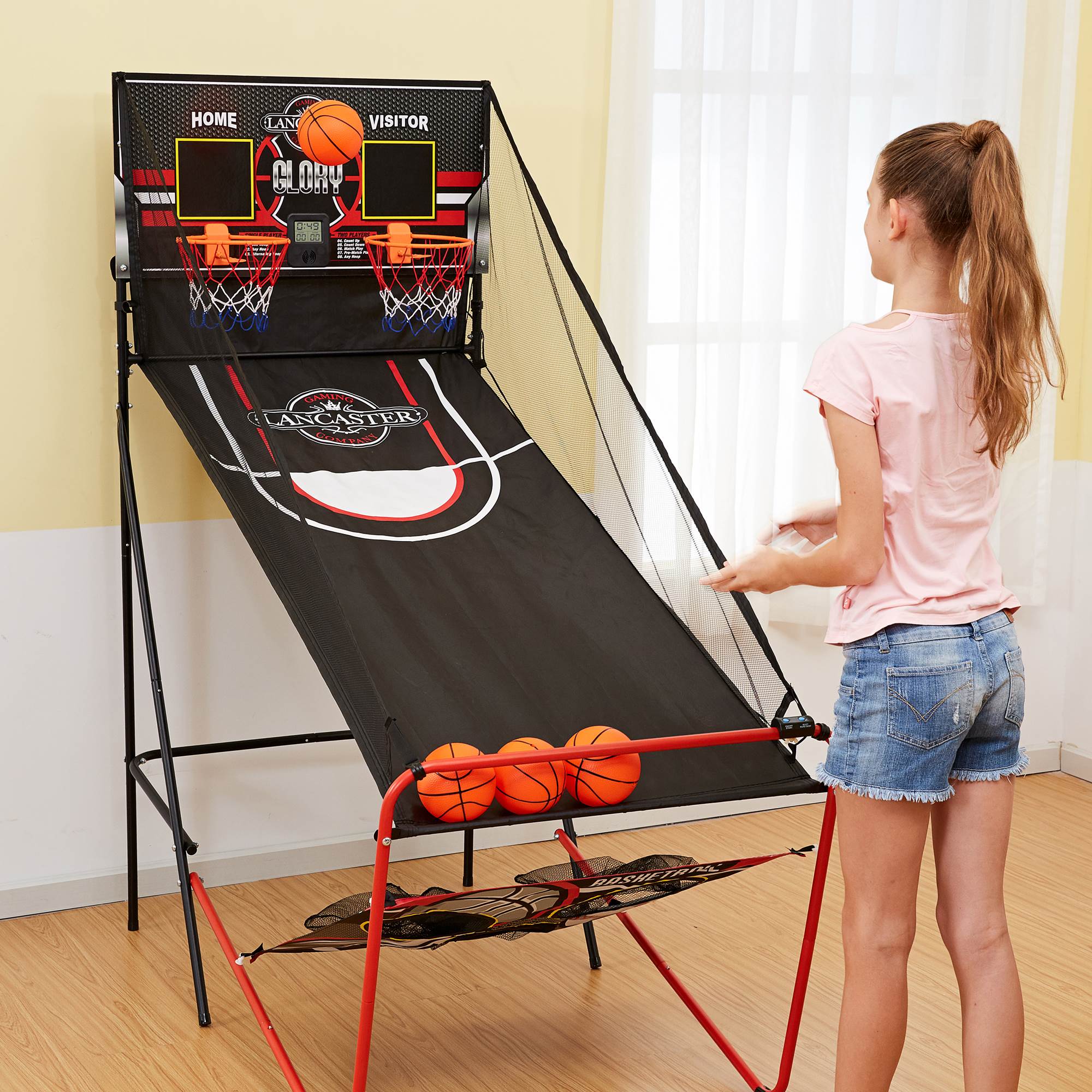 Lancaster 2 Player Electronic Arcade 3 in 1 Basketball Sports Game (Used) - VMInnovations
