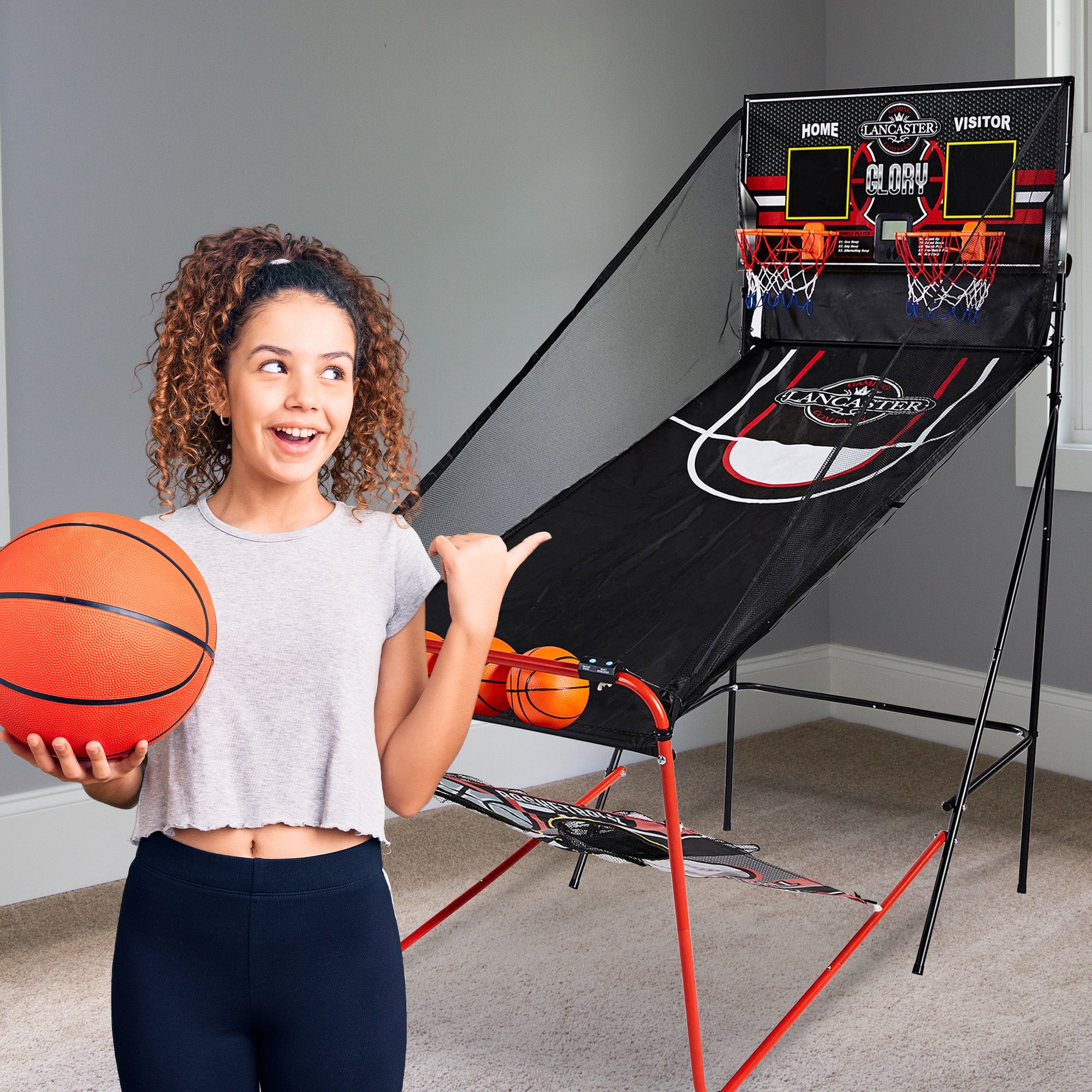 Lancaster 2 Player Electronic Arcade 3 in 1 Basketball Sports Game (Used) - VMInnovations
