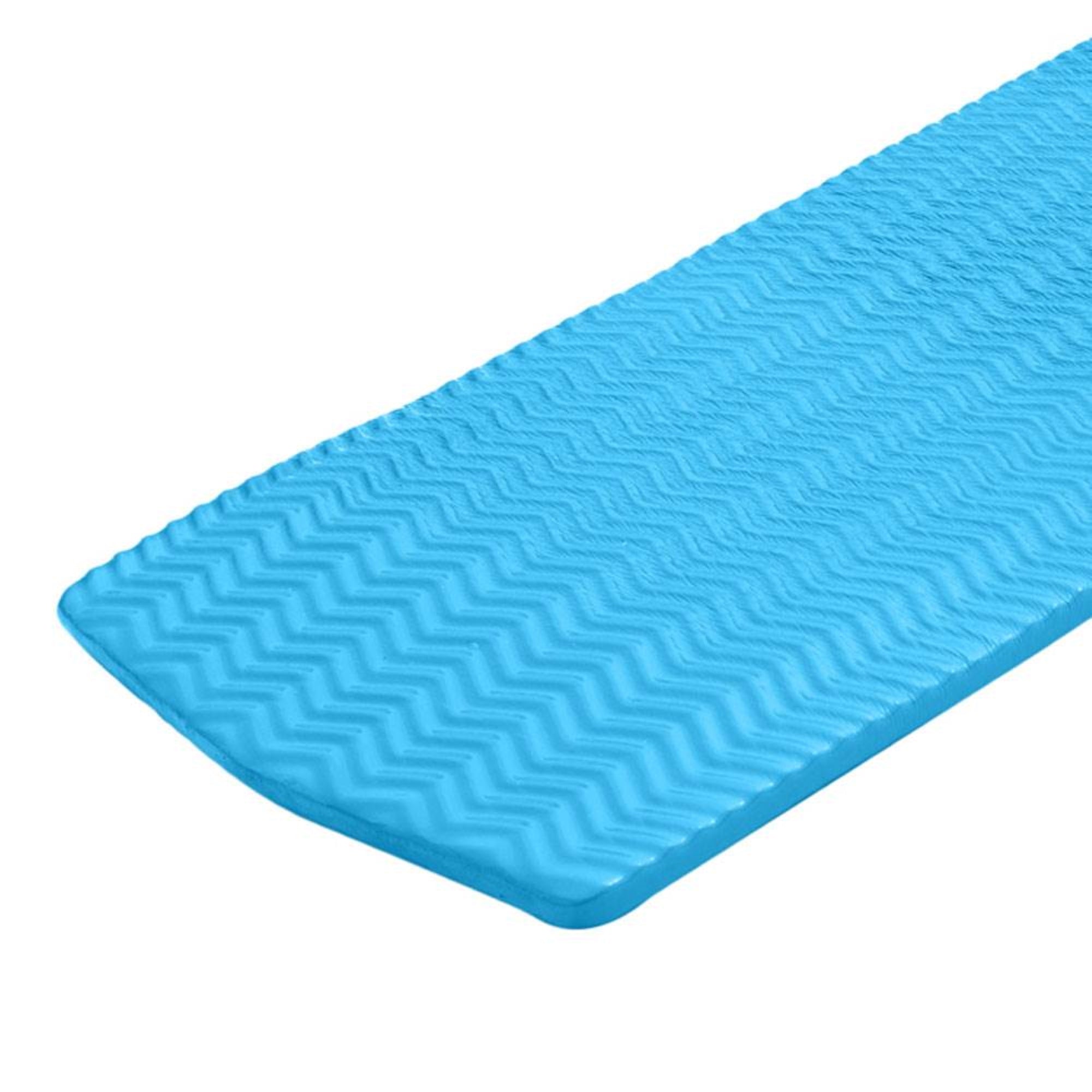 TRC Recreation Serenity 70 In. Foam Mat Lounger Pool Float, Marina Blue (2 Pack) - VMInnovations