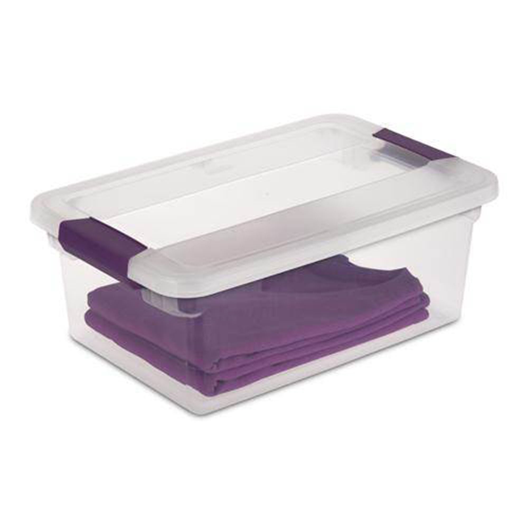 Sterilite 15 Quart Storage Tote, 12 Pack, and 6 Quart Storage Tote, 12 Pack - VMInnovations