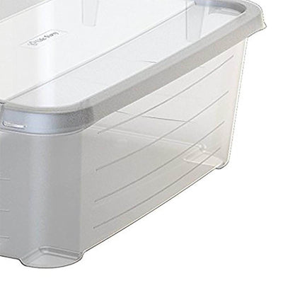 Life Story 14 Quart Clear Stackable Organization Storage Box Container (24 Pack)