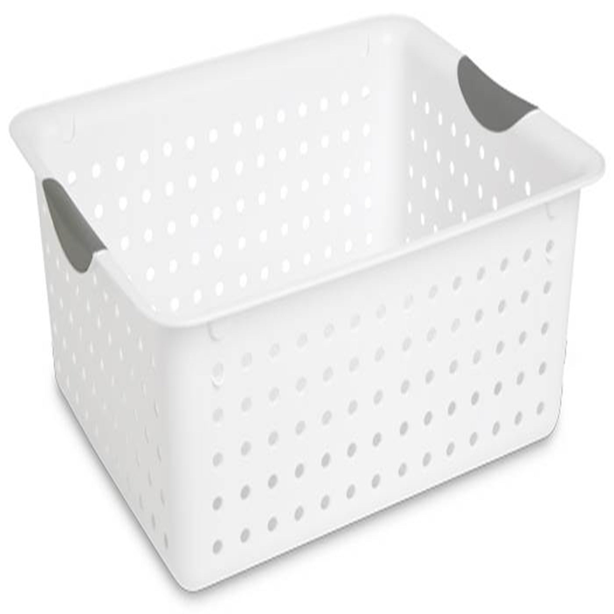 Sterilite Large Ultra Storage Basket (6 Pack) + Medium (6 Pack) + Small (Dozen) - VMInnovations