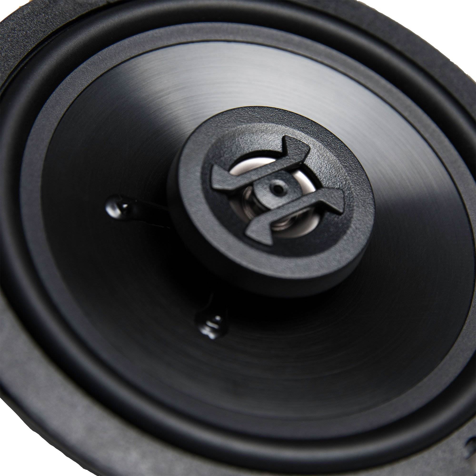 Hifonics Zeus ZS65CXS 6.5 Inch 3 Way 300W Shallow Coaxial Speakers, 2 Pack - VMInnovations