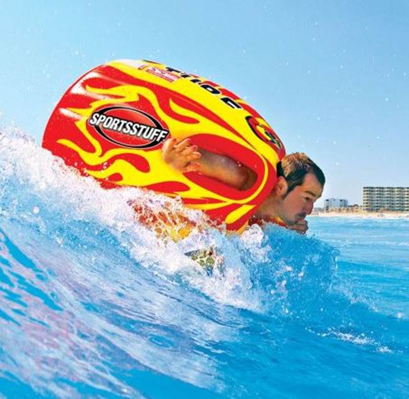 Airhead SPORTSSTUFF Sumo & Splash Guard Combo Single Rider Boat Towable (2 Pack)