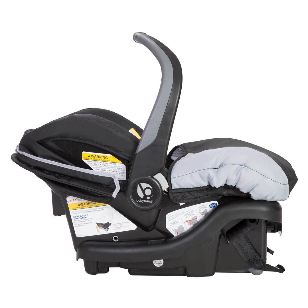 Baby Trend Ally Baby Infant Car Seat Travel System with Cover, 2-Pack, Stormy - VMInnovations