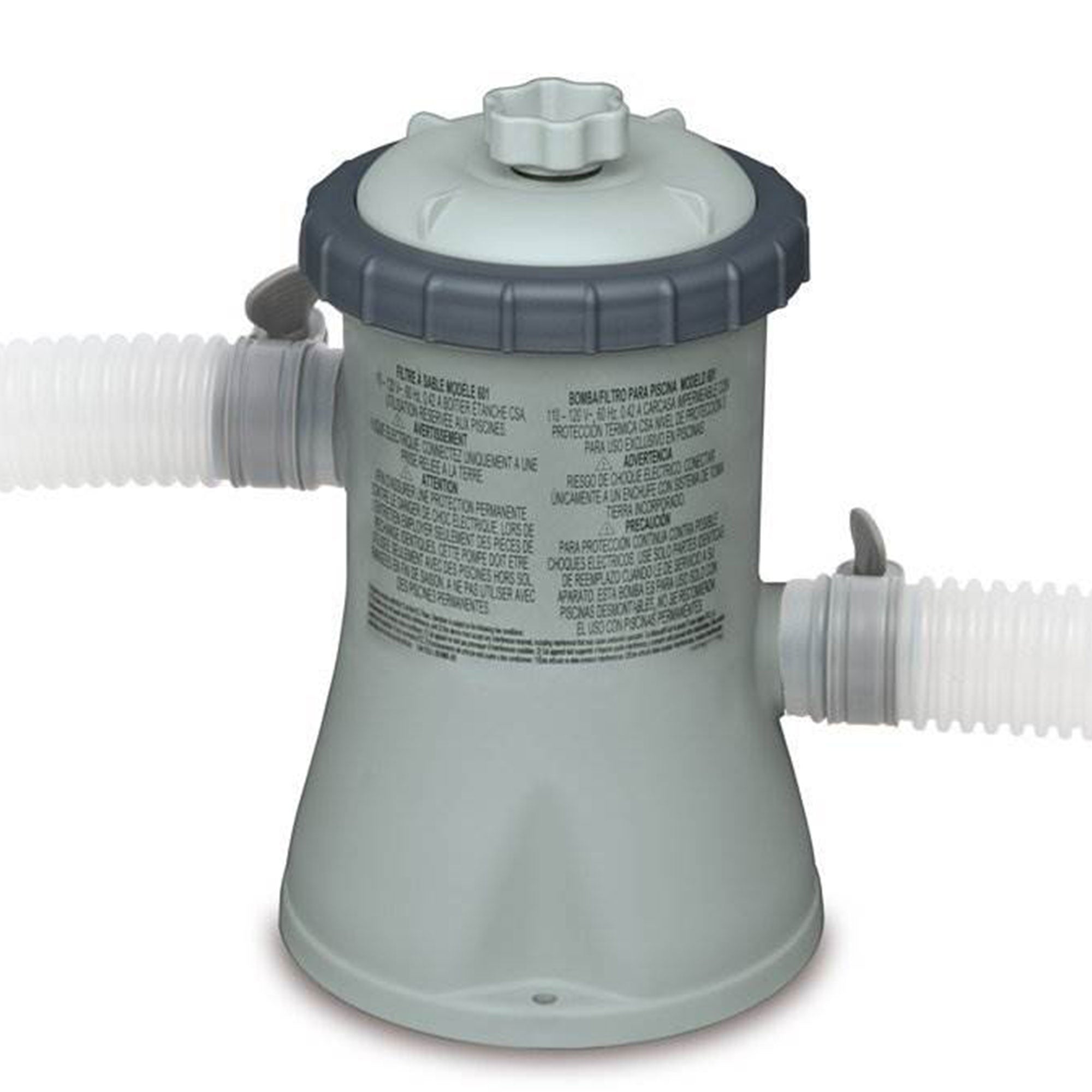 Intex 330 GPH Easy Set Swimming Pool Cartridge Filter Pump w/ GFCI (2 Pack)