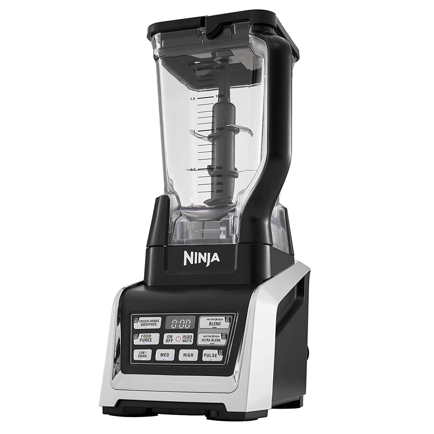 Nutri Ninja 1500W 72 Ounce Ninja Blender Duo with Auto-iQ and Cups (2 Pack)