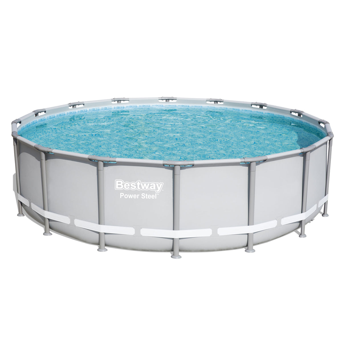 Bestway Power Steel 16' x 48" Round Above Ground Pool Set