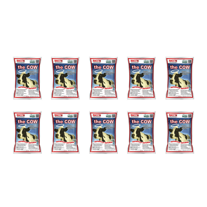 Baccto Wholly Cow Horticulture Peat & Composted Manure, 40 Quarts (10 Pack) - VMInnovations