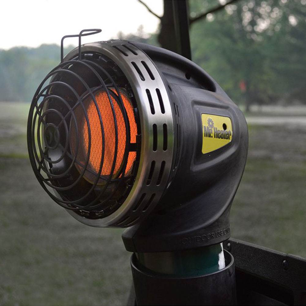 Mr. Heater MH4GC 4000 BTU Propane Portable Golf Cart Cup Holder Heater (2 Pack)