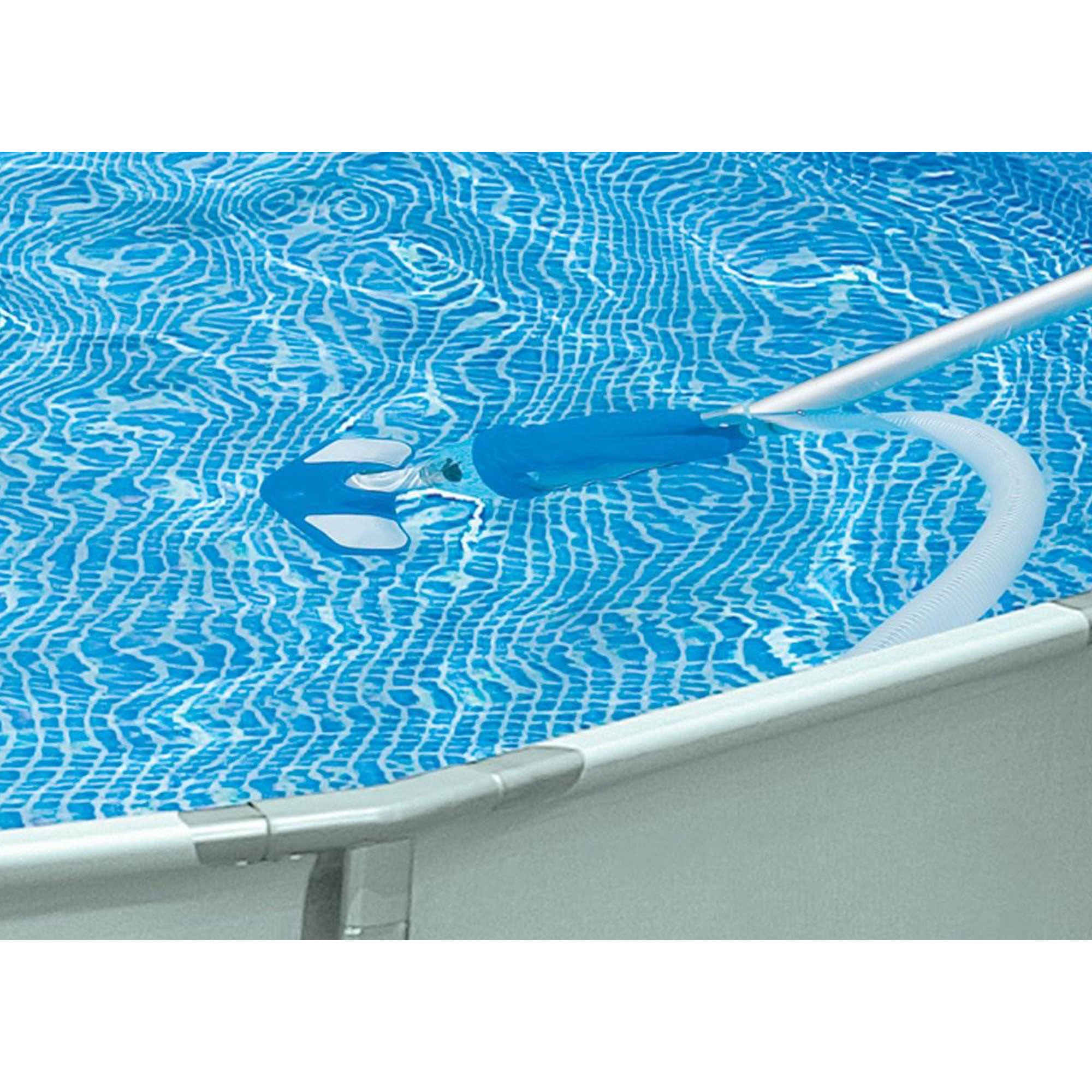Intex Deluxe Pool Maintenance Kit w/ Vacuum & Pole for Minimum 800 GPH (2 Pack)