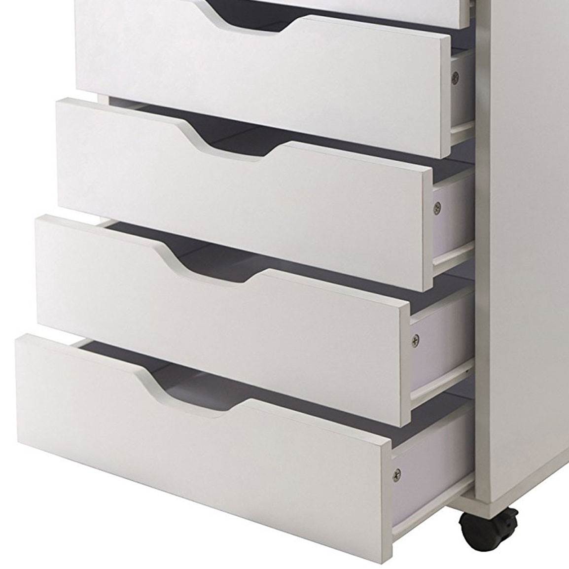 Winsome Halifax Storage and Organization Cabinet, White (Open Box)