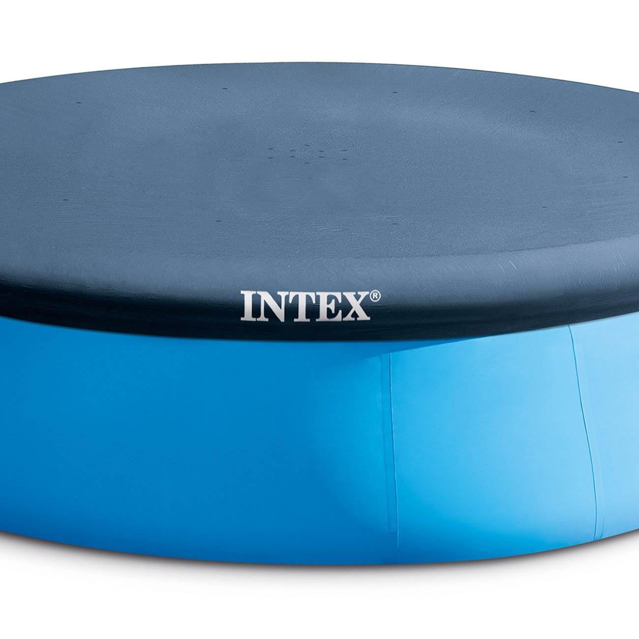 Intex 13' x 12" Easy Set Above Ground Rope Tie PVC Vinyl Pool Cover (2 Pack) - VMInnovations