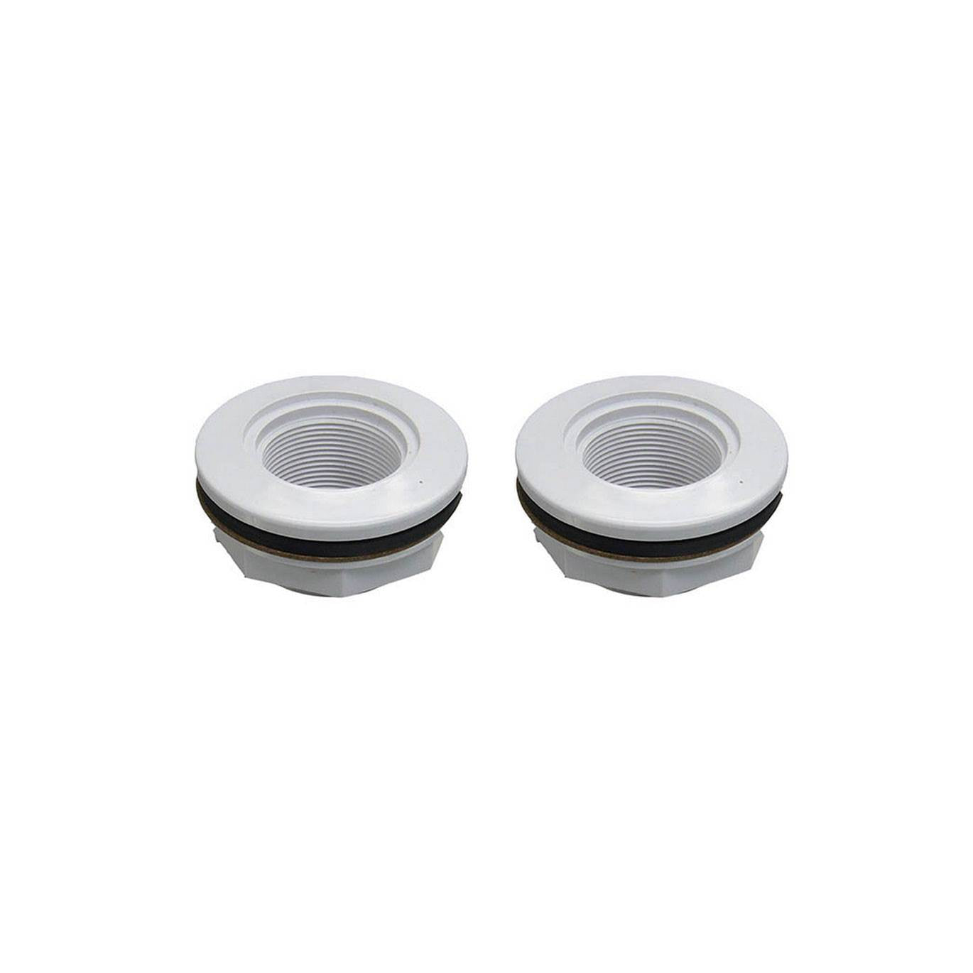 Hayward Swimming Pool 1.5 Inch Female Thread FPT Inlet Fitting Gasket (2 Pack)