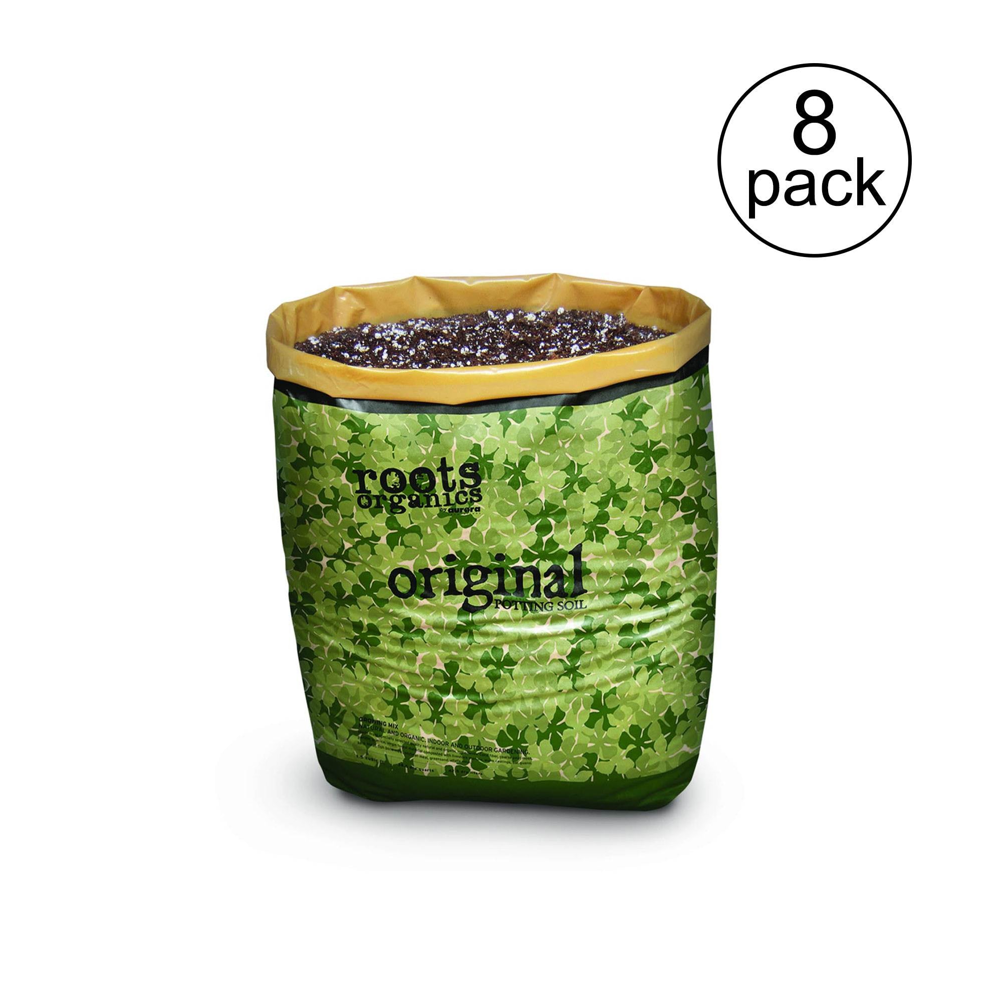 Roots Organics Hydroponic Gardening Coco Fiber-Based Soil 1.5 cu ft (8 Pack) - VMInnovations
