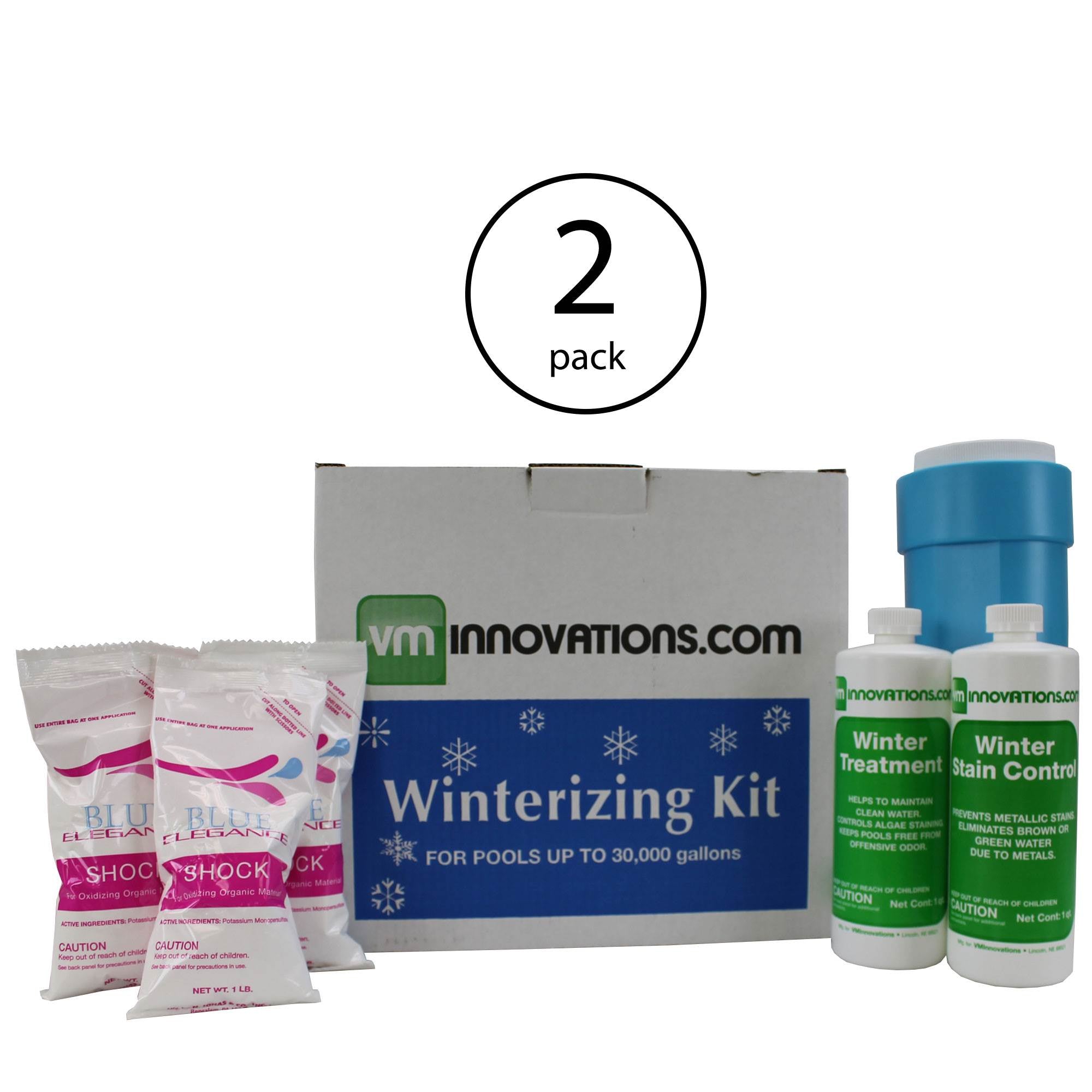 Swimming Pool Winterizing Accessory Kit for Pools Up to 30,000 Gallons (2 Pack)