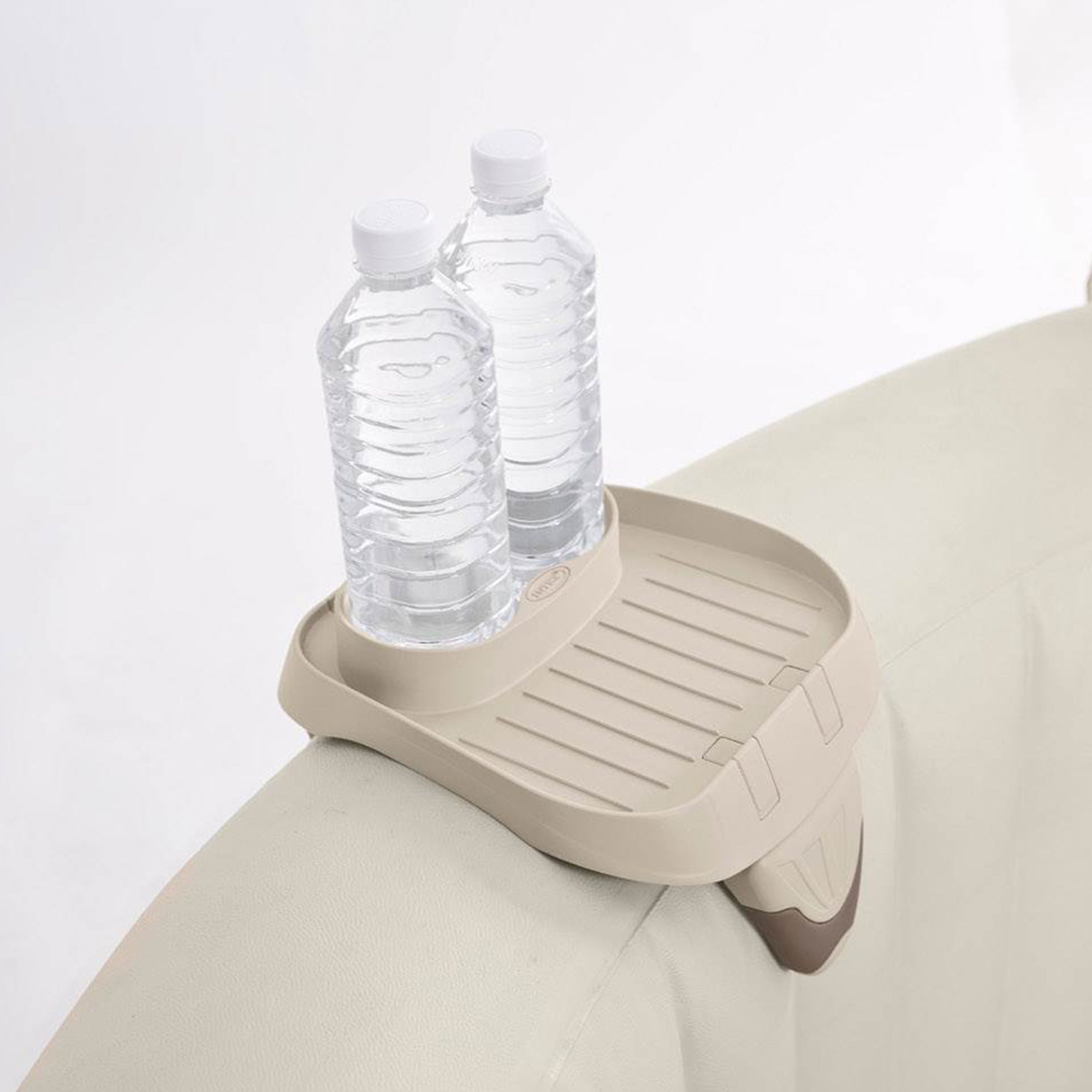 Intex Seat for Inflatable PureSpa Hot Tub + PureSpa Cup Holder & Tray Accessory - VMInnovations