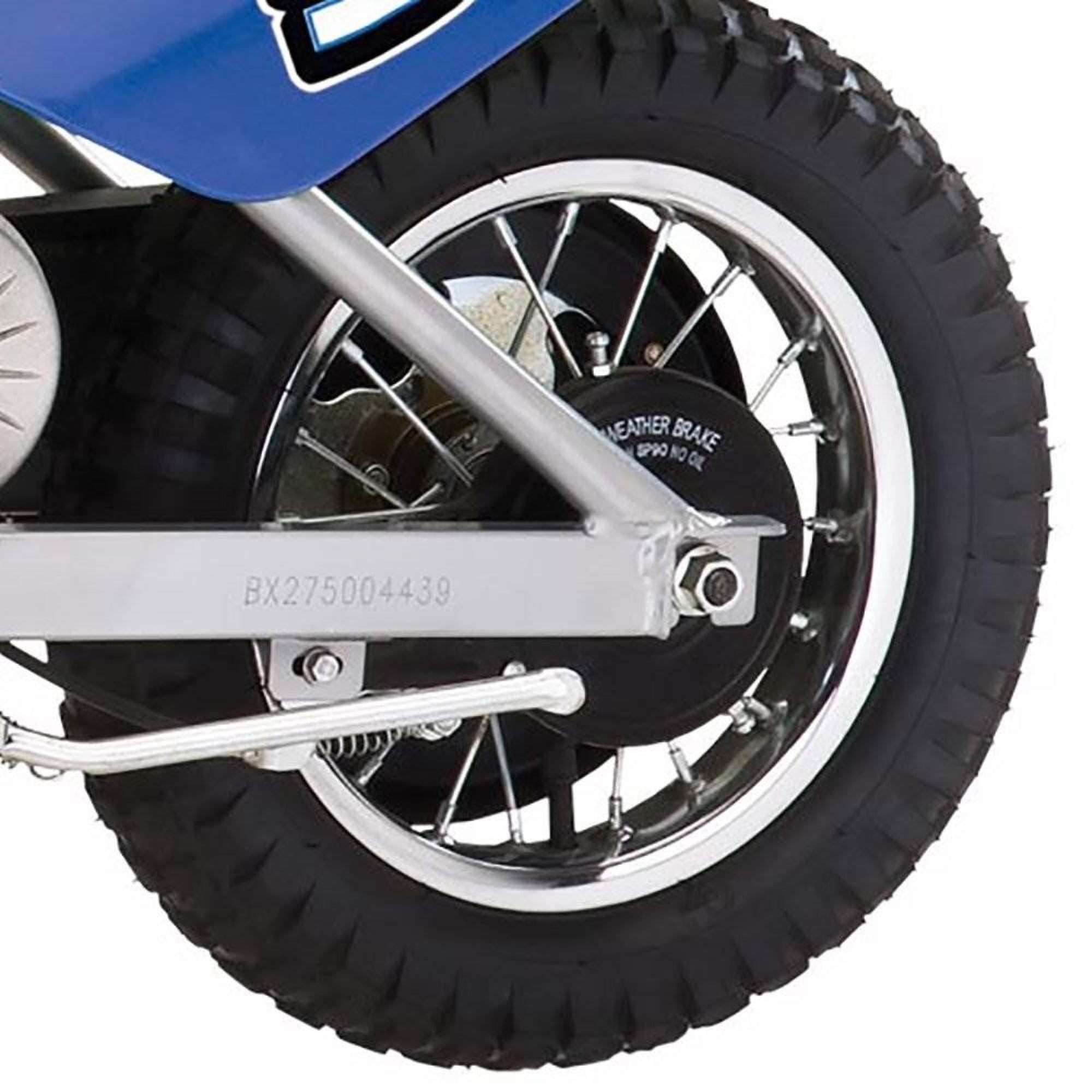 Razor MX350 & MX400 Dirt Rocket Kids Electric Motorcycle Bikes, 1 Green & 1 Blue