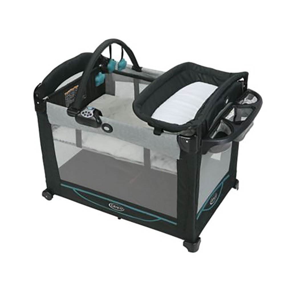 Graco Pack 'n Play Element Playard with Bassinet & Diaper Changing Table, Darcie