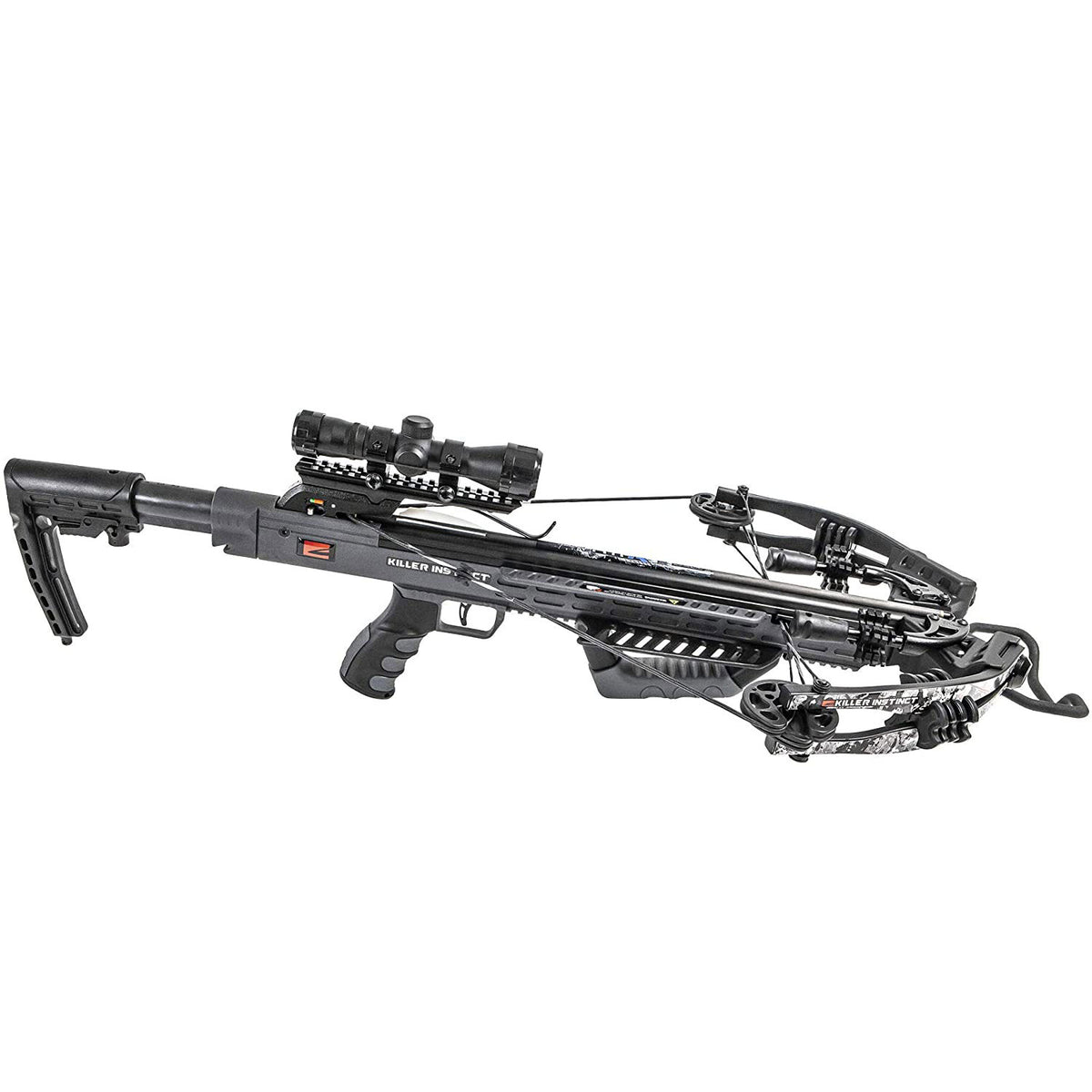 Killer Instinct Burner Archery Crossbow Set with Ambidextrous Crank Reloader