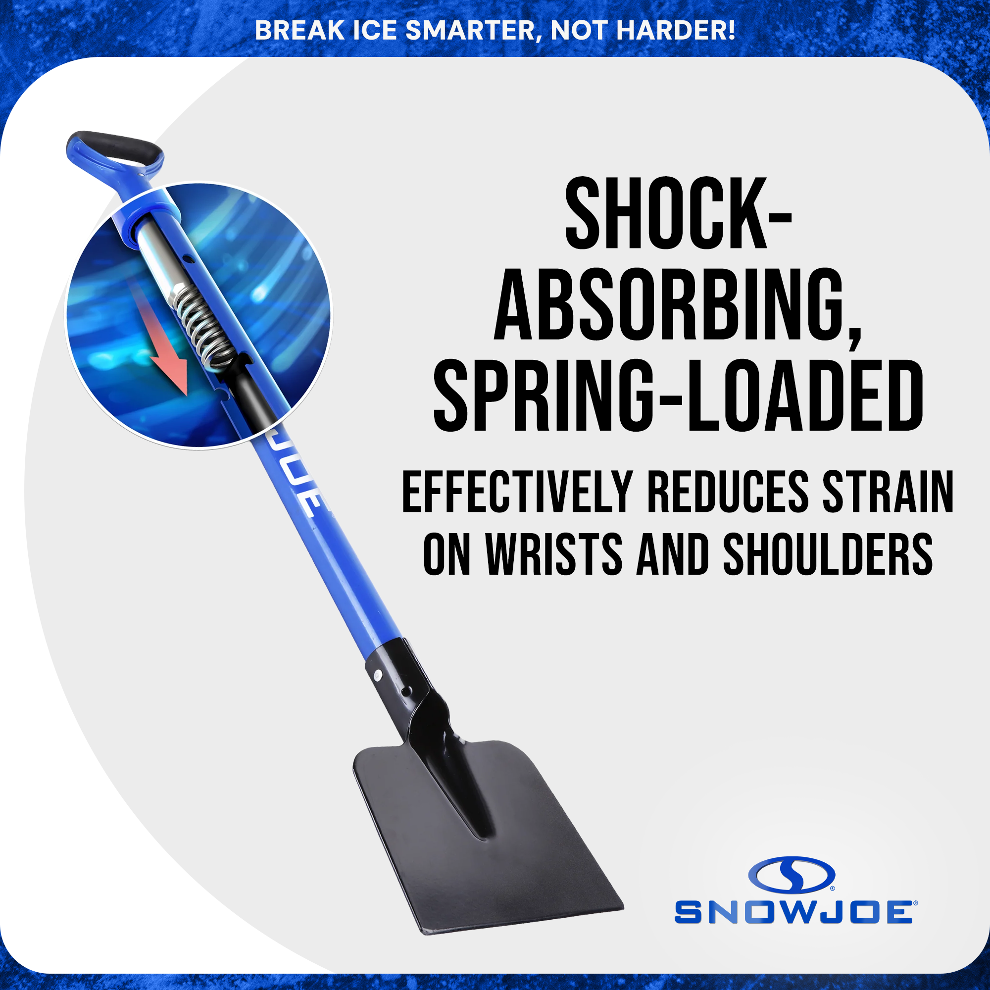 Snow Joe 7" Impact Reducing Steel Ice Chopper w/ Shock Absorbing Handle (Used) - VMInnovations