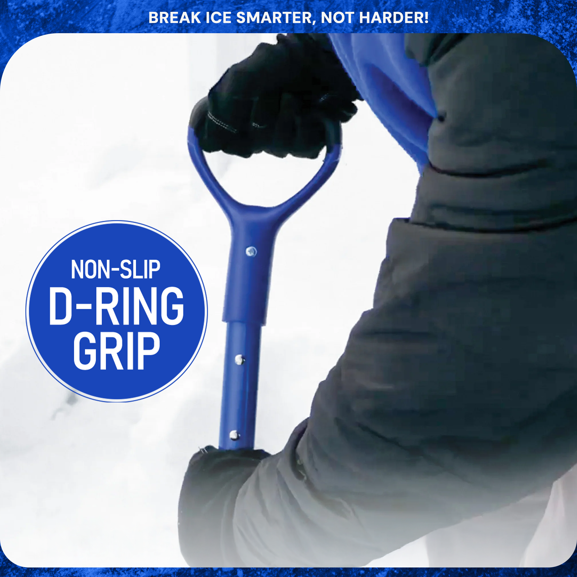 Snow Joe 7" Impact Reducing Steel Ice Chopper w/ Shock Absorbing Handle (Used) - VMInnovations