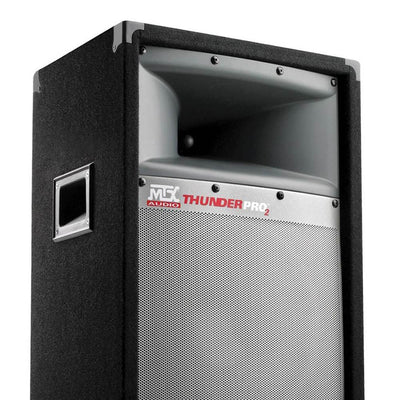MTX Thunder Pro2 10" 2-Way 200W Full-Range Cabinet Portable Loudspeaker (4 Pack)