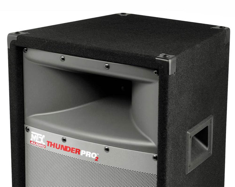 MTX Thunder Pro2 10" 2-Way 200W Full-Range Cabinet Portable Loudspeaker (4 Pack)