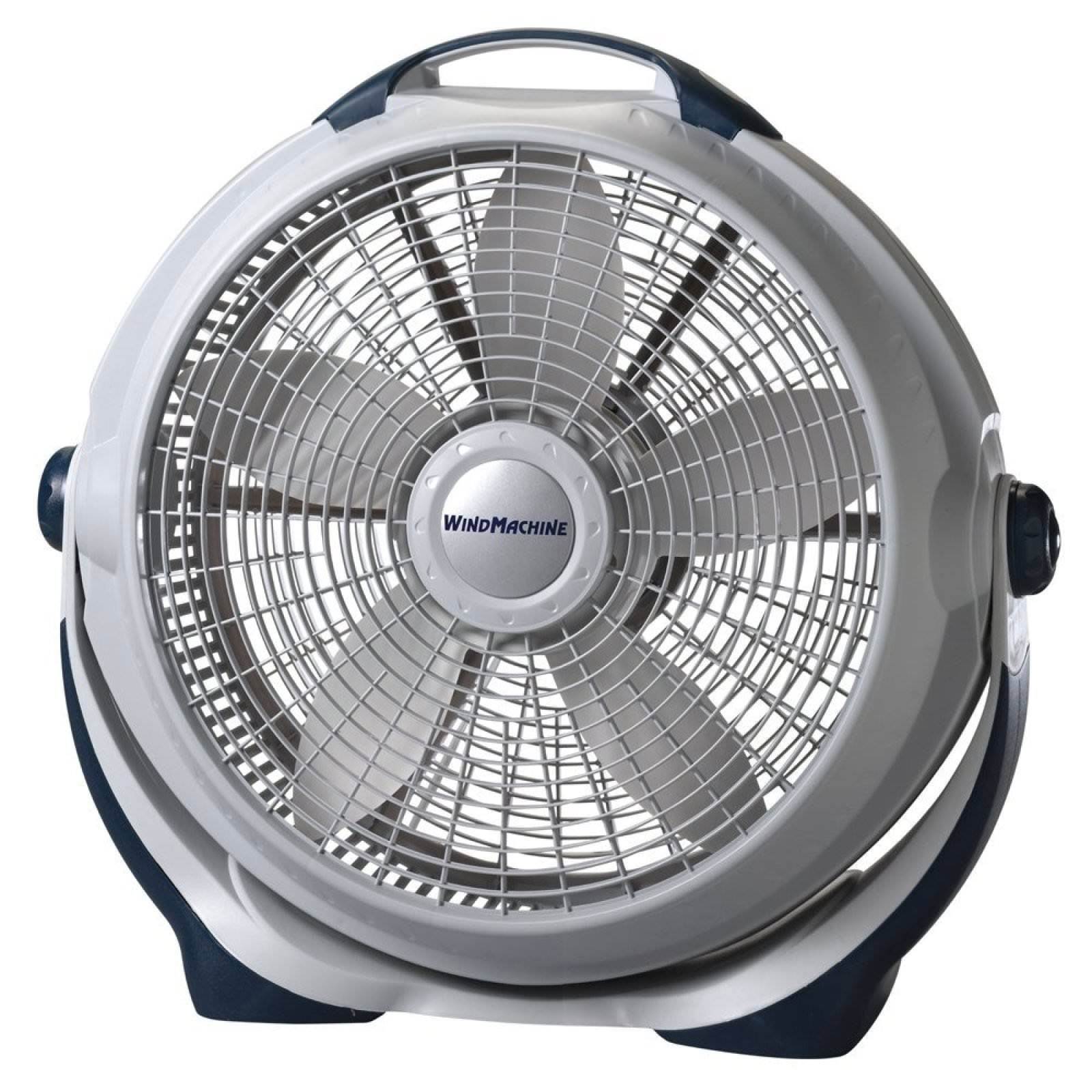 Lasko Wind Machine 3300 20 Inch 3 Speed Cooling Pivoting Head Floor Fan (2 Pack) - VMInnovations