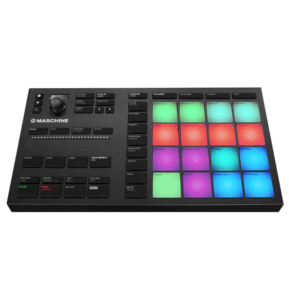 Native Instruments Maschine Mikro Mk3 Groove Production Studio, Black (Open Box)