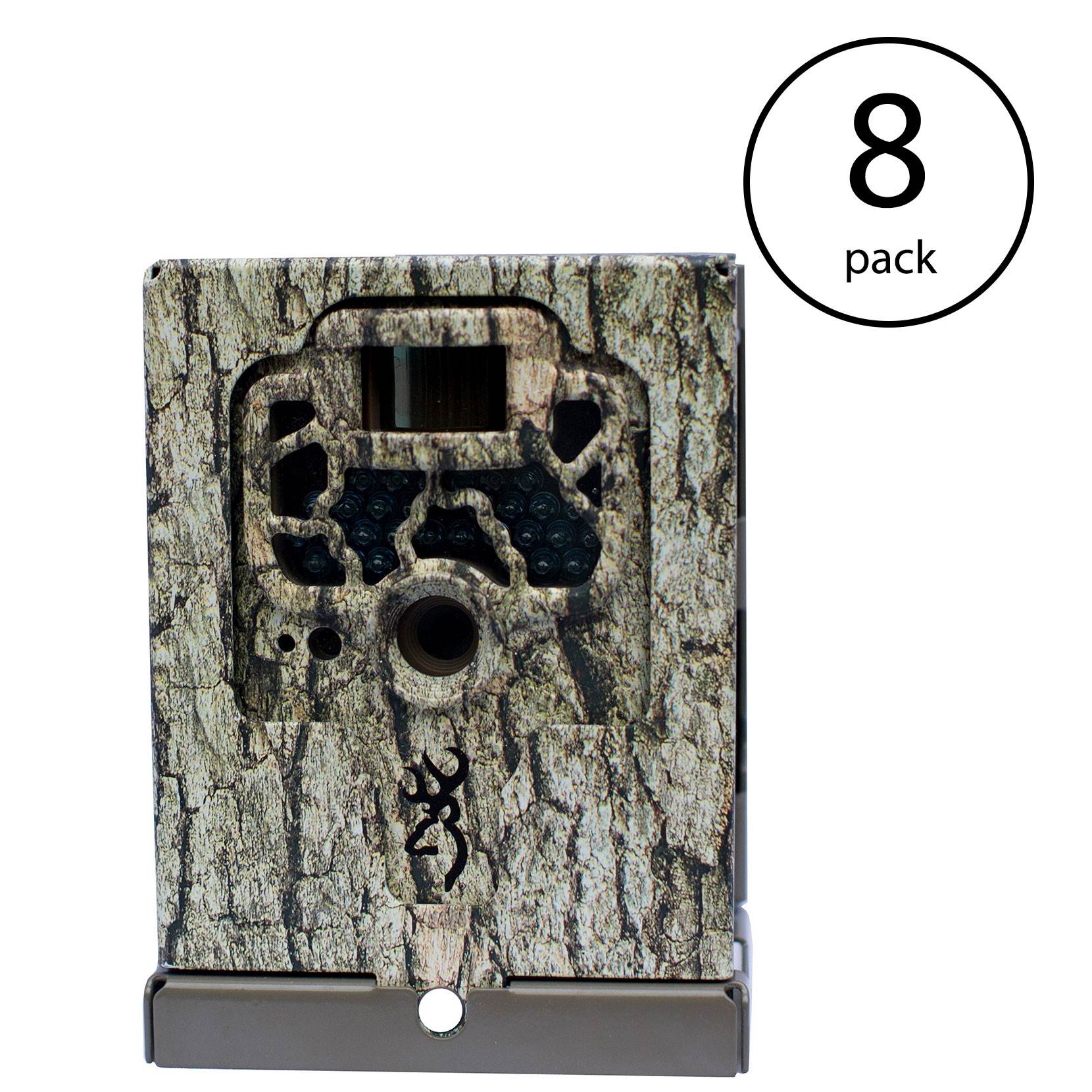 Browning Trail Cameras Locking Security Box Case for Game Cameras, Camo (8 Pack)