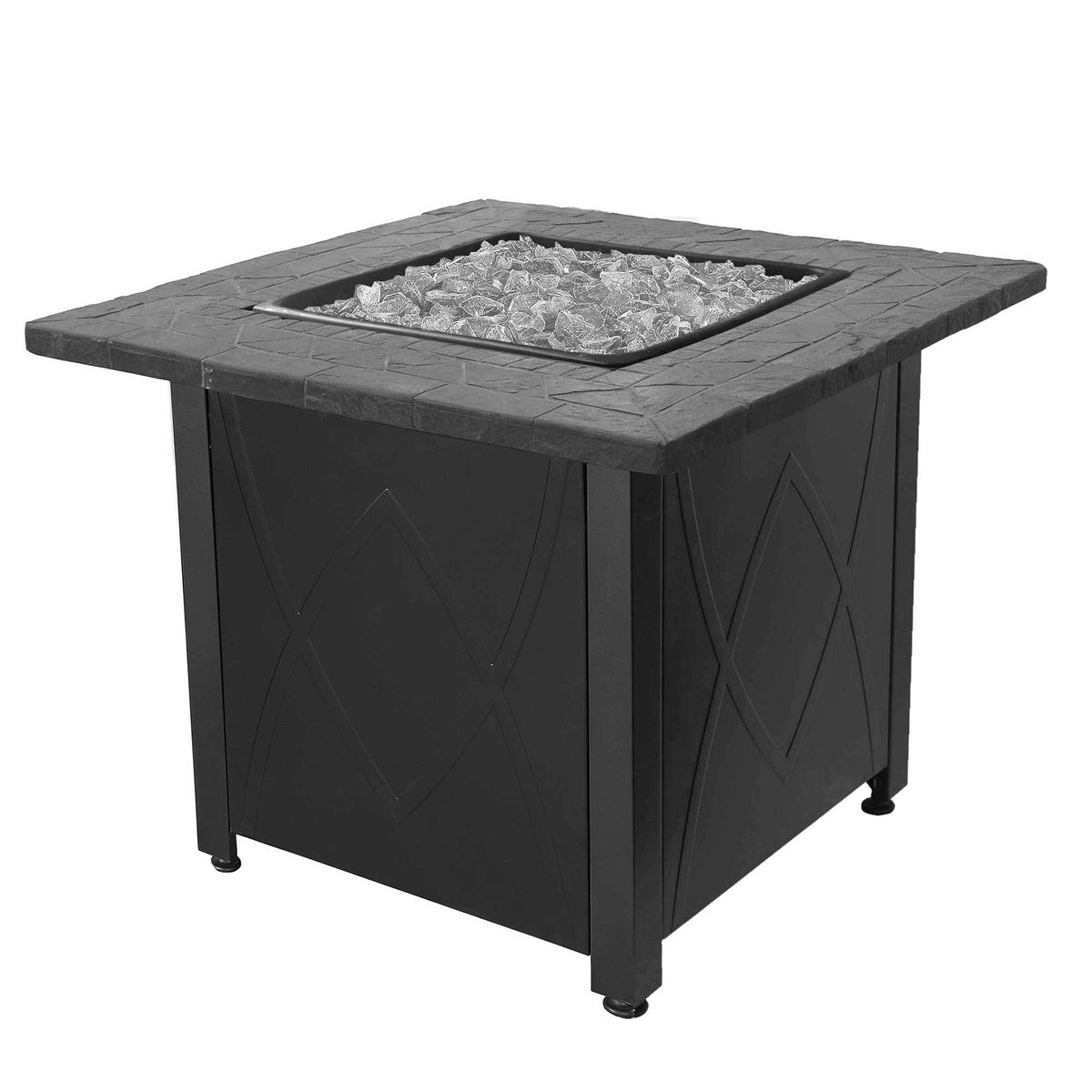 Blue Rhino Endless Summer Outdoor 30,000 BTU Propane Gas Patio Fire Pit (2 Pack)