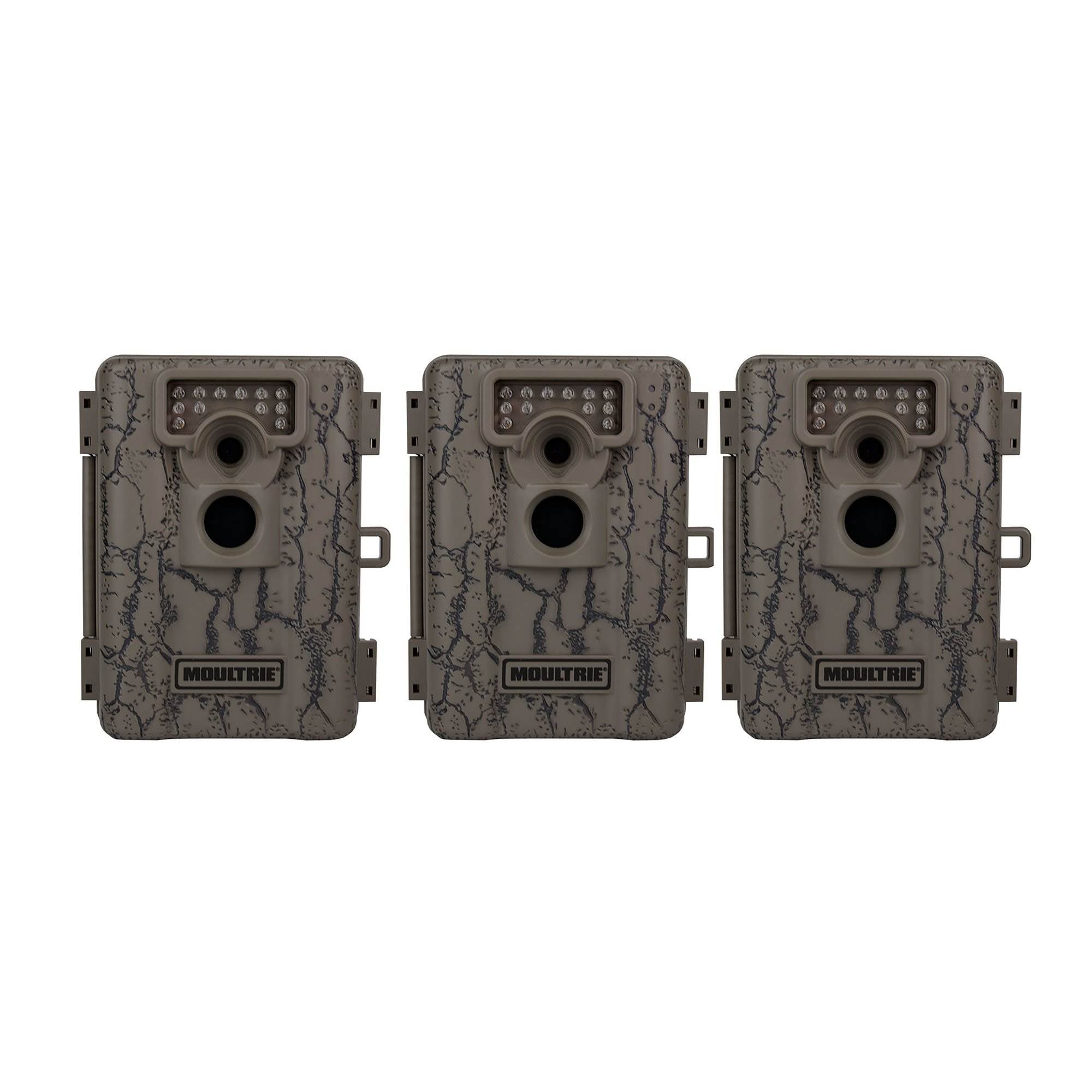 Moultrie A-5 5 MP Infrared Trail Game Camera (Certified Refurbished) (3 Pack)