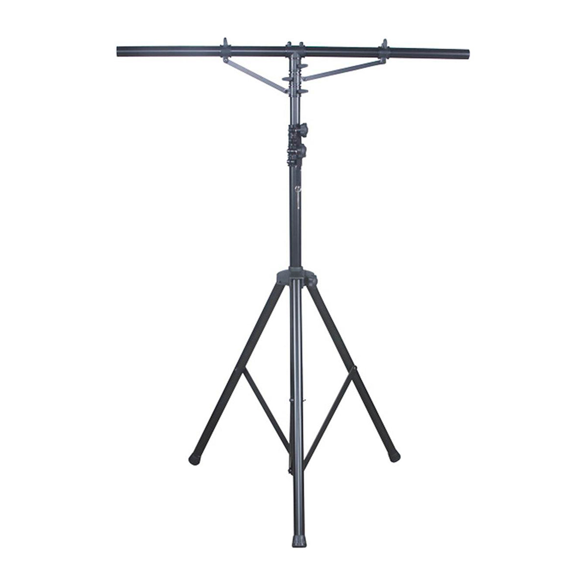 American DJ Aluminum Black Heavy Duty 12 Foot Tripod T-Bar Light Stand (4 Pack)