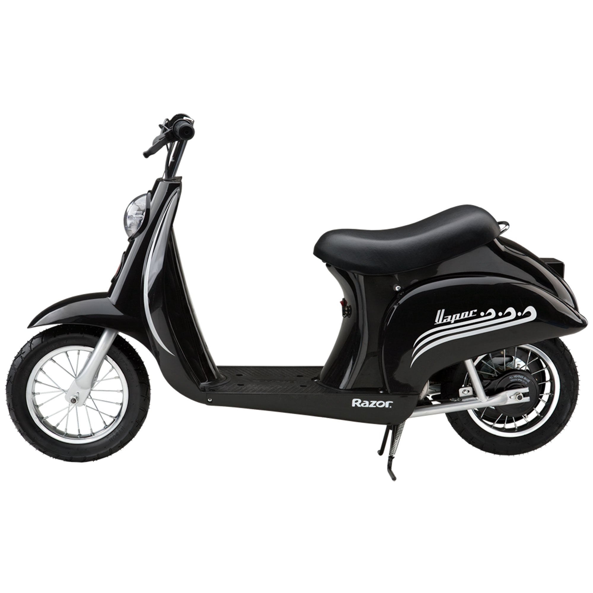 Razor Pocket Mod Miniature Euro 24 Volt Electric Retro Scooters, 1 Red & 1 Black - VMInnovations