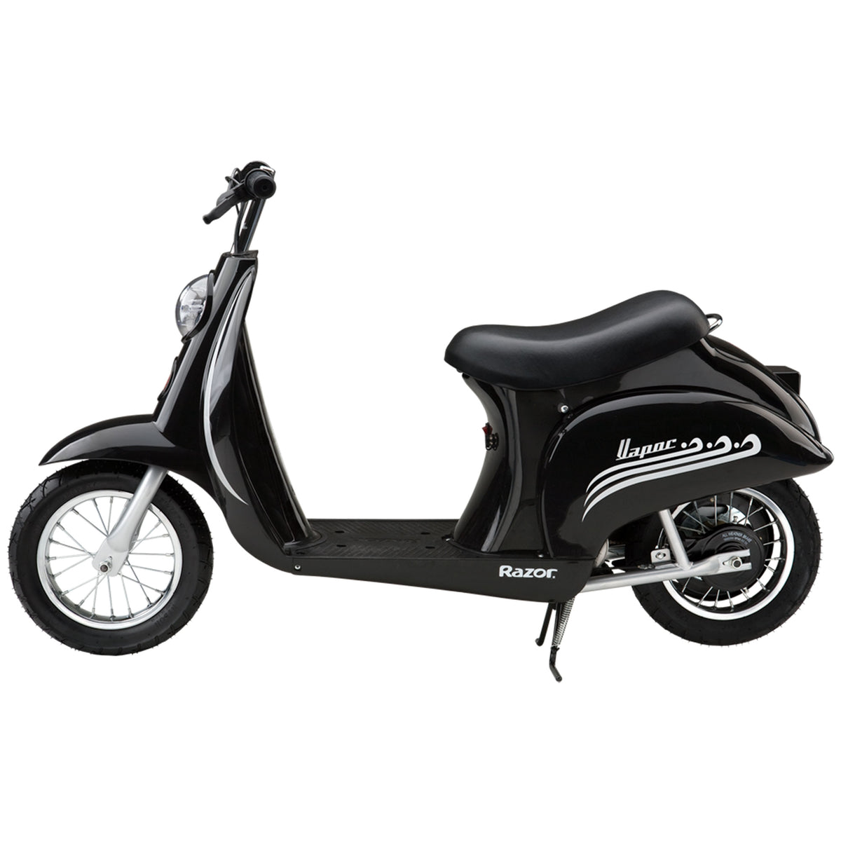Razor Pocket Mod Miniature Euro 24 Volt Electric Retro Scooters, 1 Red & 1 Black
