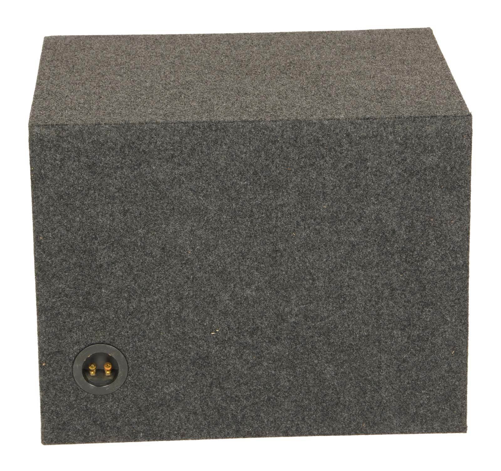 Q Power HD115 15" Single Heavy Duty Vented Subwoofer Enclosure Box (2 Pack)