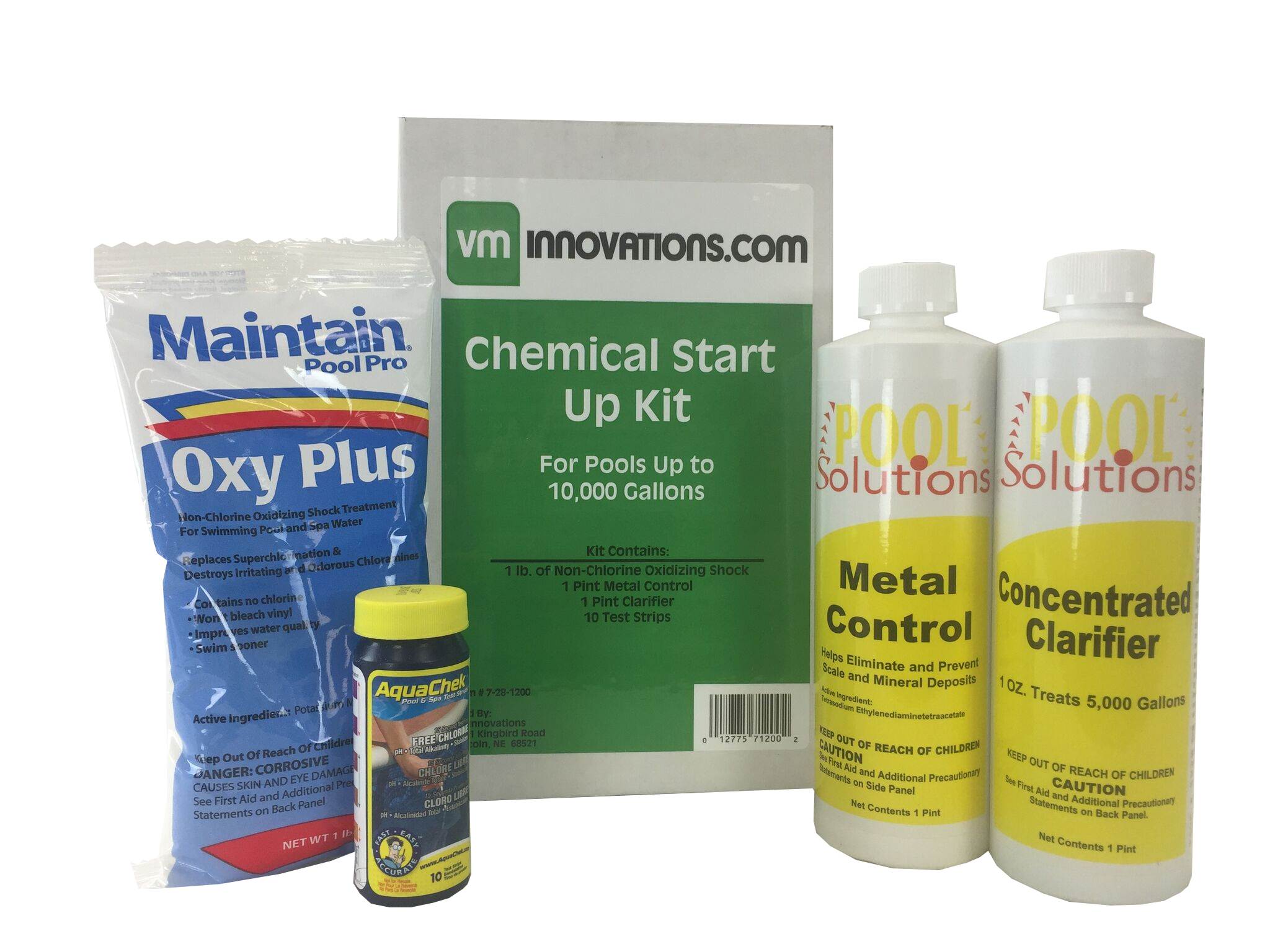 Pool Solutions Swim Spring Start Up Chemical Opening Maintenance Kit (2 Pack)