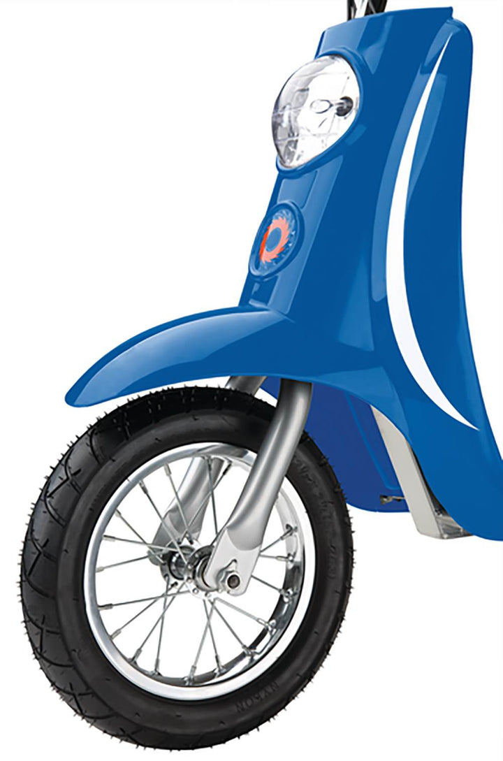 Razor Pocket Mod Mini Euro 24V 250W Electric Motor Scooter (2-Pack), Blue & Red - VMInnovations