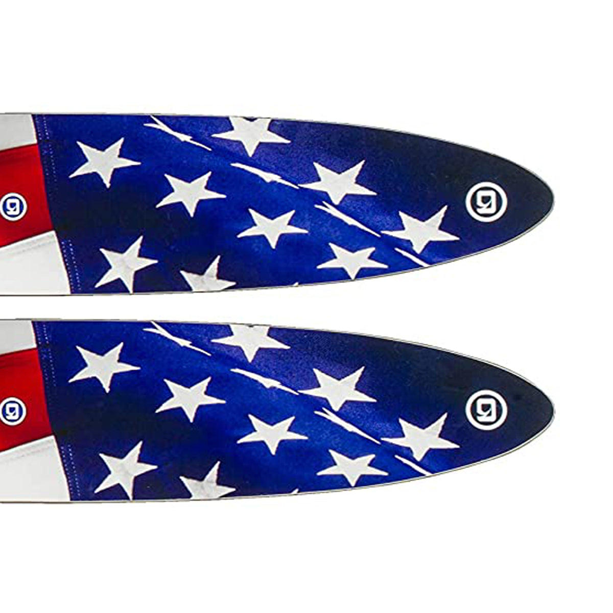 Celebrity Combo Adult Sport Waters Skis w/ Adjustable Straps, 68' In (Open Box)