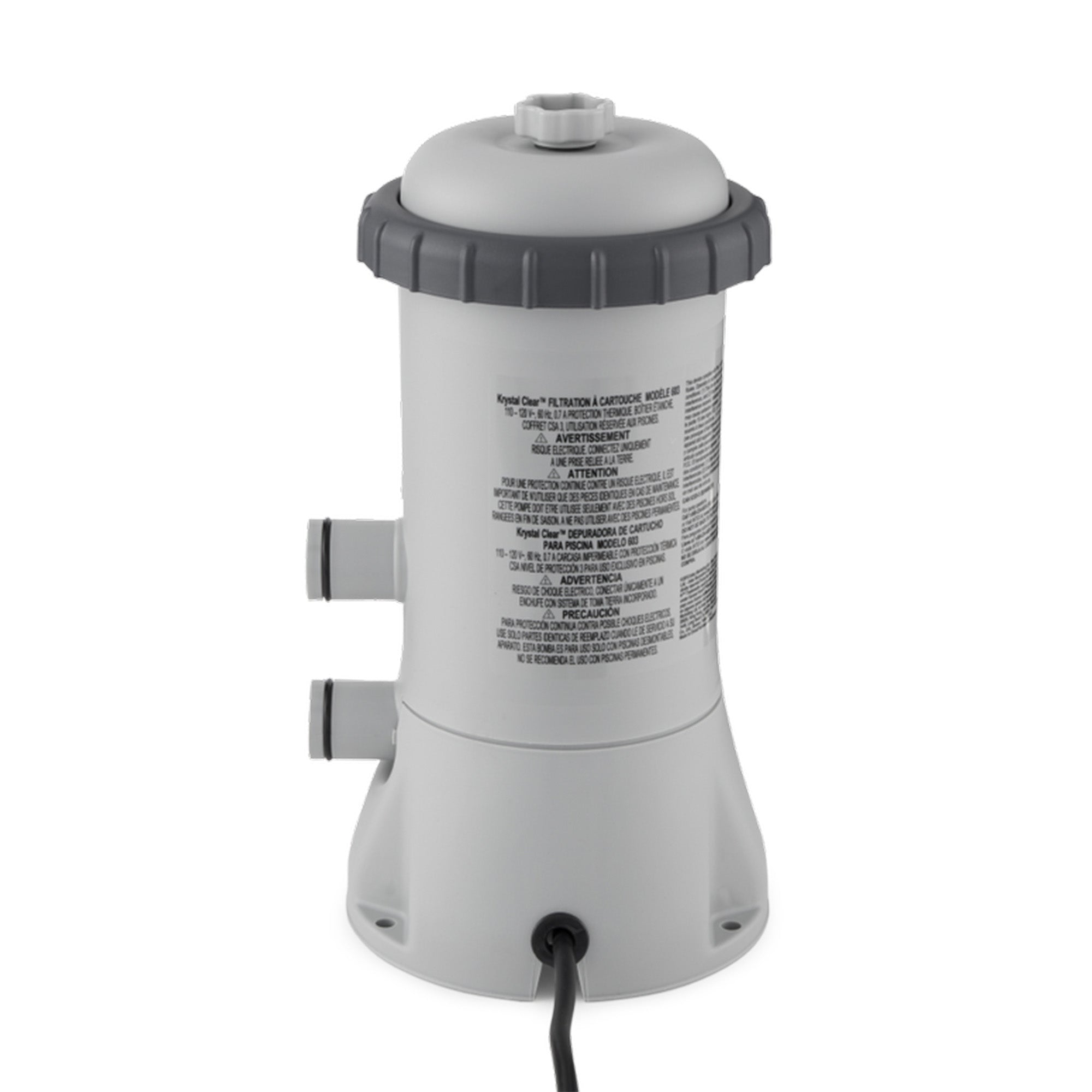 Intex Krystal Clear 530 GPH Easy Set Pool Filter Pump with Filter Cartridges - VMInnovations