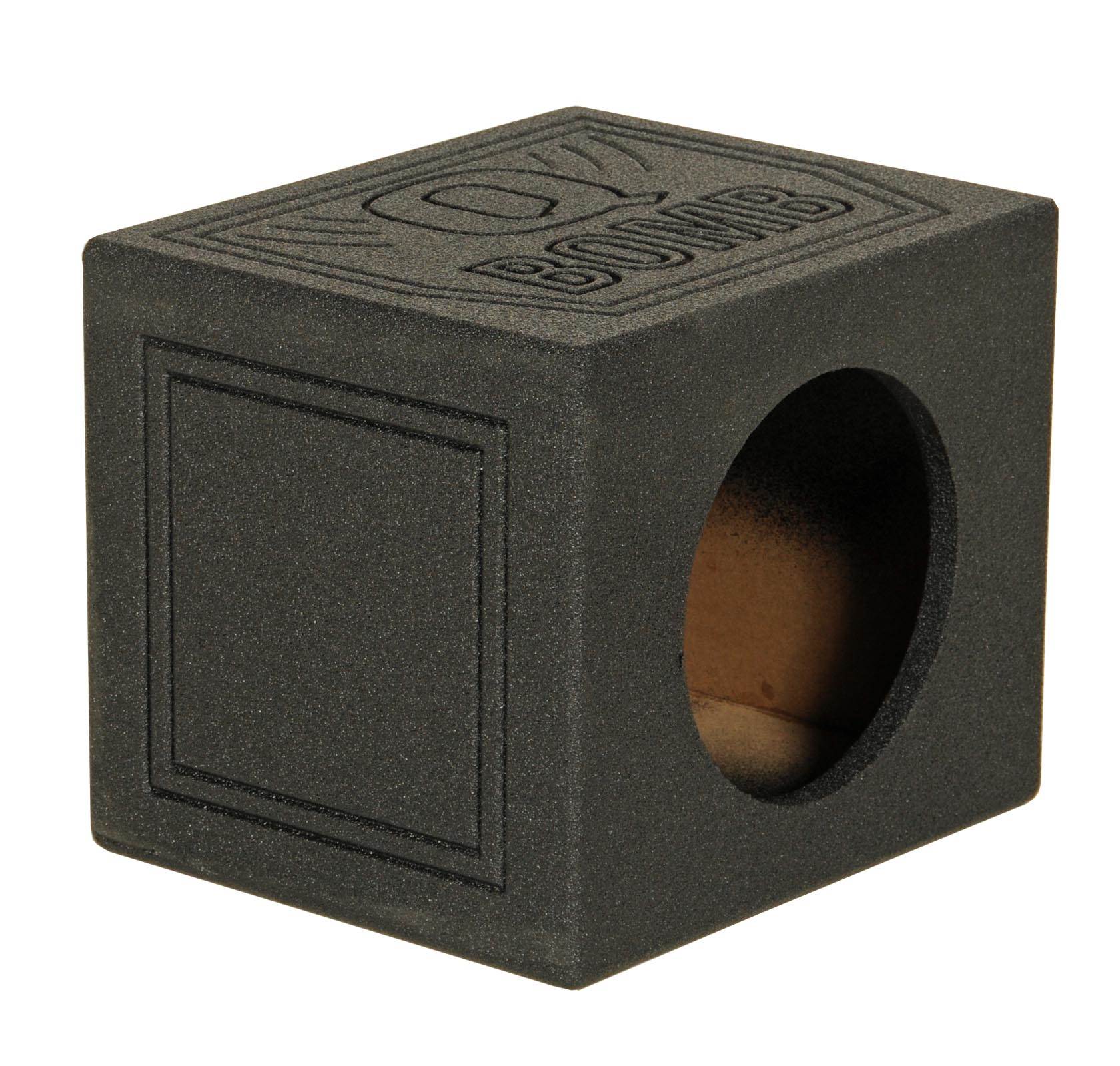 Q-POWER QBOMB 10" Sealed Car Subwoofer Sub Box Enclosure (2 Pack) - VMInnovations