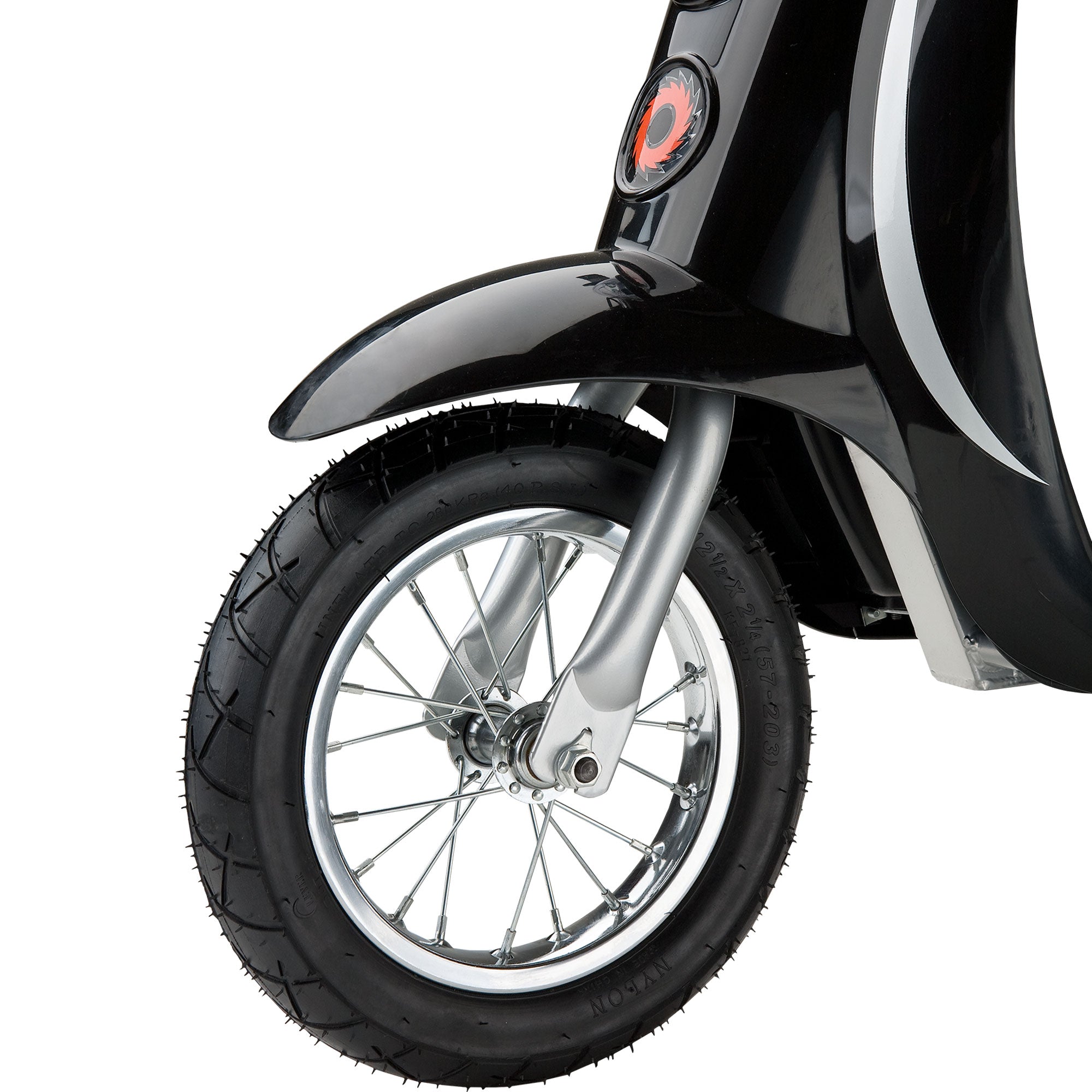 Razor Pocket Mod Miniature Euro 24 Volt Electric Retro Scooters, 1 Red & 1 Black