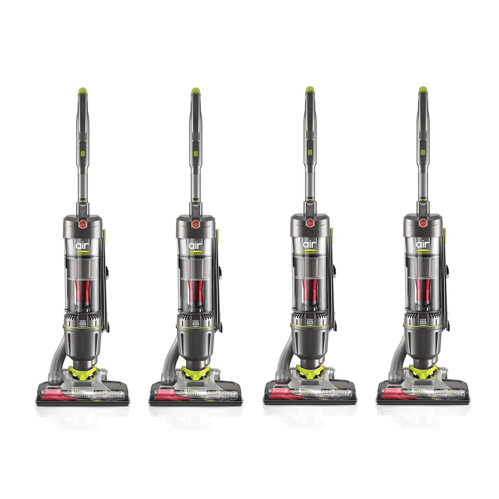 Hoover Steerable WindTunnel MutliFloor Vacuum (4 Pack) (Certified Refurbished)