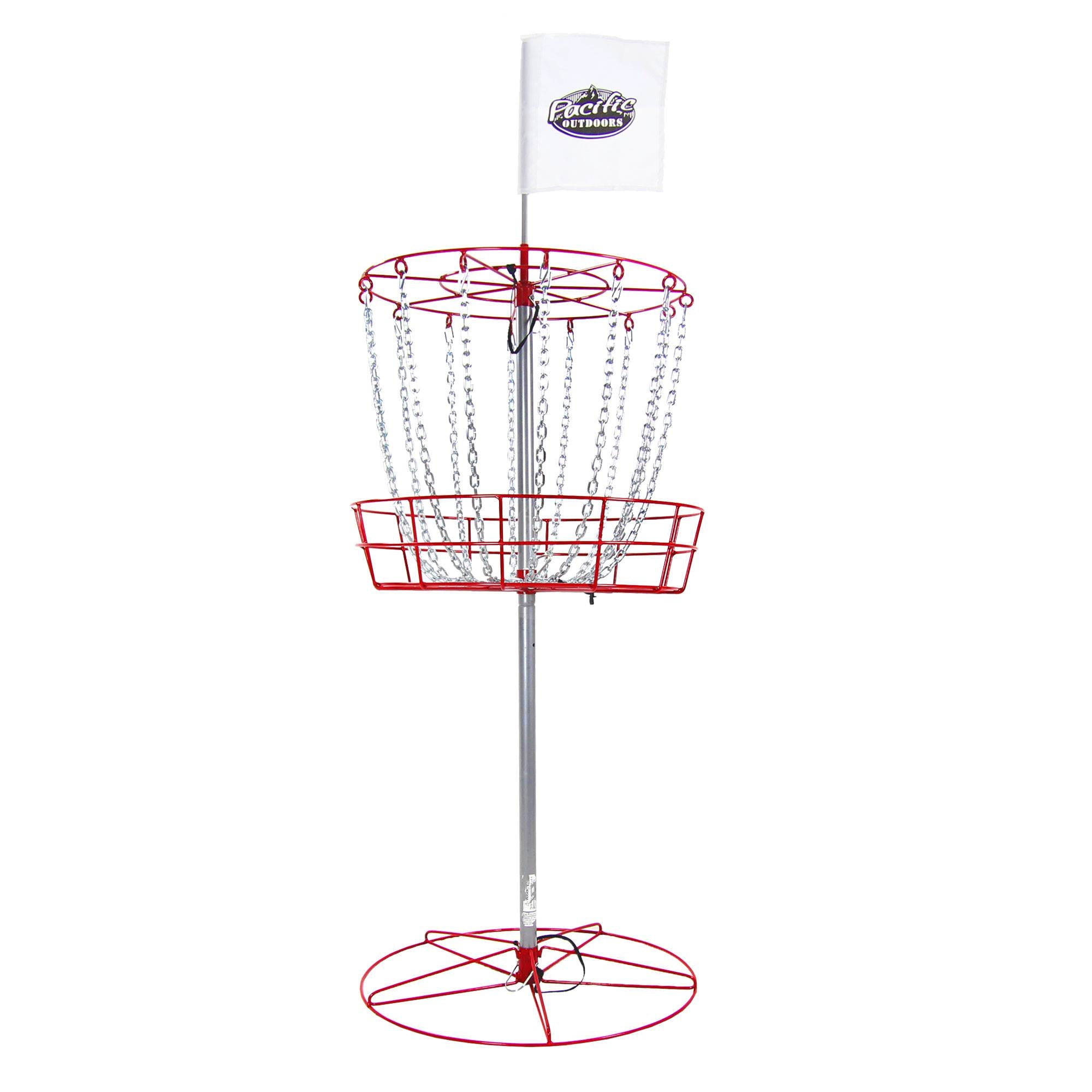 InSTEP DG200 Outdoor Disk Golf Goal + 3 Free Discs - Used