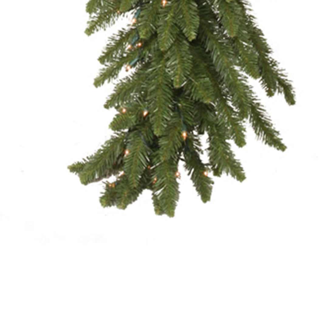 Vickerman 50 Foot Camdon Artificial Garland Decoration with Clear String Lights - VMInnovations
